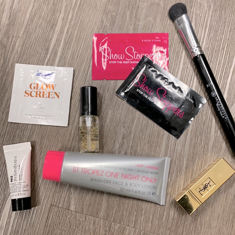 YSL + friends cosmetics bundle